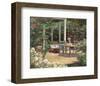 Posy Patio-David Weiss-Framed Art Print