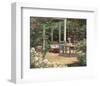 Posy Patio-David Weiss-Framed Art Print