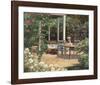 Posy Patio-David Weiss-Framed Art Print