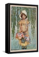 Posy-Jessie Willcox-Smith-Framed Stretched Canvas