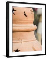 Pot Detail, Dubai, United Arab Emirates, Middle East-Amanda Hall-Framed Photographic Print