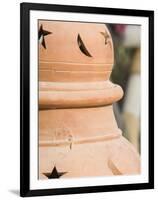 Pot Detail, Dubai, United Arab Emirates, Middle East-Amanda Hall-Framed Photographic Print