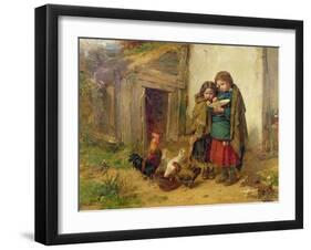 Pot Luck, 1866-Thomas Faed-Framed Giclee Print