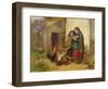 Pot Luck, 1866-Thomas Faed-Framed Giclee Print