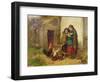 Pot Luck, 1866-Thomas Faed-Framed Giclee Print