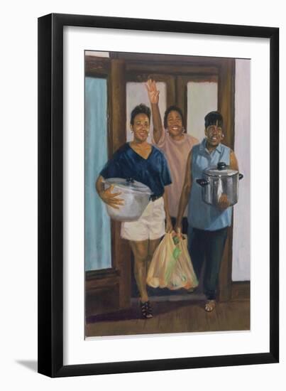 Pot Luck Party, 1998-Colin Bootman-Framed Giclee Print