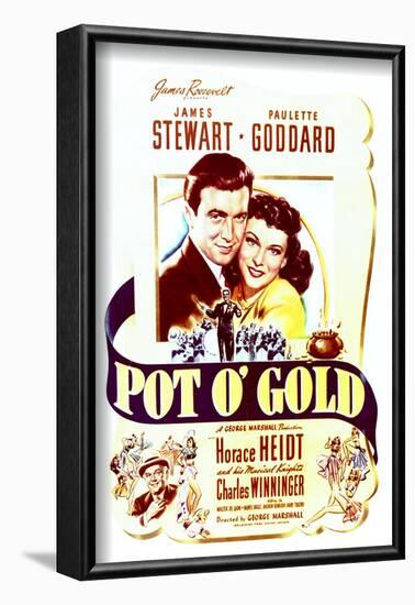 Pot o' Gold - Movie Poster Reproduction-null-Framed Photo