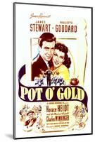 Pot o' Gold - Movie Poster Reproduction-null-Mounted Photo