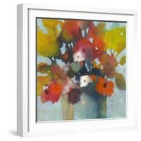 Pot of Flowers-Michelle Abrams-Framed Giclee Print