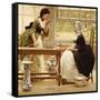 Pot-Pourri, circa 1874-George Dunlop Leslie-Framed Stretched Canvas