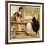 Pot-Pourri, circa 1874-George Dunlop Leslie-Framed Giclee Print