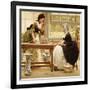 Pot-Pourri, circa 1874-George Dunlop Leslie-Framed Giclee Print