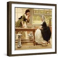 Pot-Pourri, circa 1874-George Dunlop Leslie-Framed Giclee Print