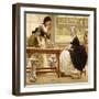 Pot-Pourri, circa 1874-George Dunlop Leslie-Framed Giclee Print