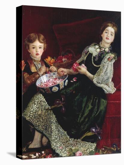 Pot Pourri-John Everett Millais-Stretched Canvas