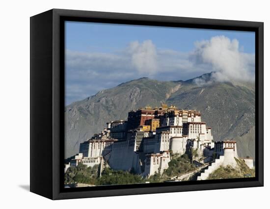 Potala Palace, Former Palace of the Dalai Lama, Unesco World Heritage Site, Lhasa, Tibet, China-Ethel Davies-Framed Stretched Canvas