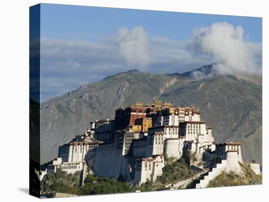 Potala Palace, Former Palace of the Dalai Lama, Unesco World Heritage Site, Lhasa, Tibet, China-Ethel Davies-Stretched Canvas