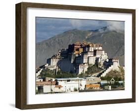Potala Palace, Former Palace of the Dalai Lama, Unesco World Heritage Site, Lhasa, Tibet, China-Ethel Davies-Framed Photographic Print