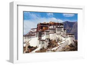 Potala Palace in Lhasa Tibet-null-Framed Art Print