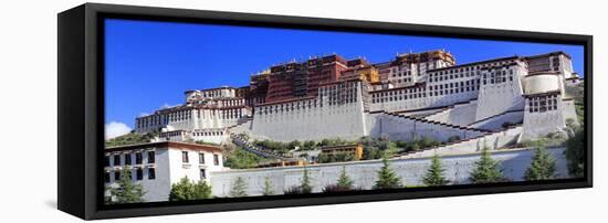 Potala Palace, Lhasa, Tibet, China-Ivan Vdovin-Framed Stretched Canvas