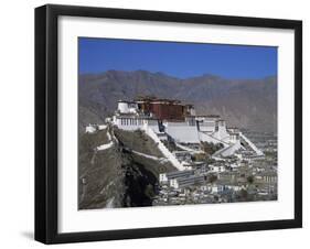 Potala Palace, UNESCO World Heritage Site, Lhasa, Tibet, China-Gavin Hellier-Framed Photographic Print