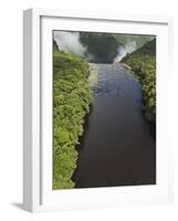 Potaro River Which Runs into the Essequibo River, Kaieteur National Park Rainforest, Guyana-Pete Oxford-Framed Photographic Print