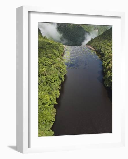 Potaro River Which Runs into the Essequibo River, Kaieteur National Park Rainforest, Guyana-Pete Oxford-Framed Photographic Print