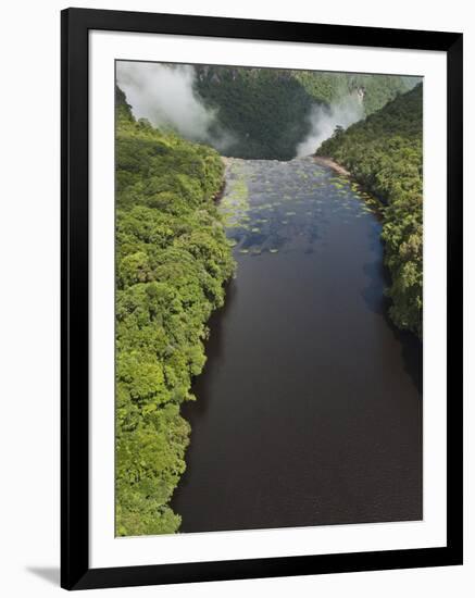 Potaro River Which Runs into the Essequibo River, Kaieteur National Park Rainforest, Guyana-Pete Oxford-Framed Photographic Print