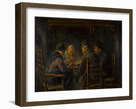 Potato Eaters, C. 1902-Jozef Israëls-Framed Giclee Print