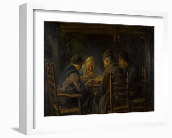 Potato Eaters, C. 1902-Jozef Israëls-Framed Giclee Print