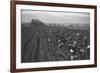 Potato Fields-Ansel Adams-Framed Premium Giclee Print