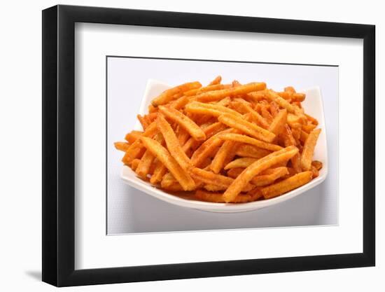 Potato Fries-2-highviews-Framed Photographic Print