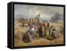 Potato Gatherers, Northumberland, 1903-Ralph Hedley-Framed Stretched Canvas