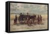 'Potato Harvest', 1844, (c1915)-Jozef Israels-Framed Stretched Canvas
