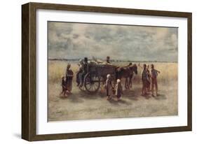 'Potato Harvest', 1844, (c1915)-Jozef Israels-Framed Giclee Print