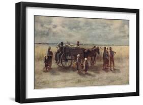 'Potato Harvest', 1844, (c1915)-Jozef Israels-Framed Giclee Print