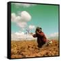 Potato Harvest In The Andes Of Peru-cwwc-Framed Stretched Canvas