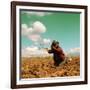 Potato Harvest In The Andes Of Peru-cwwc-Framed Art Print