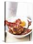 Potato Pancake with Fried Egg and Bacon-Marc O^ Finley-Stretched Canvas