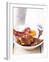 Potato Pancake with Fried Egg and Bacon-Marc O^ Finley-Framed Photographic Print