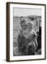 Potato Picking Mother with Baby-Dorothea Lange-Framed Art Print