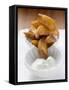 Potato Wedges with Yoghurt Dip-null-Framed Stretched Canvas