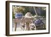 Potatoes and Cabbages in Cart, Crock and Shredder for Sauerkraut-Eising Studio - Food Photo and Video-Framed Photographic Print