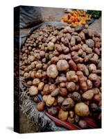 Potatoes in Local Farmer's Market, Ollantaytambo, Peru-Cindy Miller Hopkins-Stretched Canvas