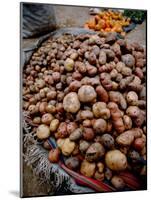 Potatoes in Local Farmer's Market, Ollantaytambo, Peru-Cindy Miller Hopkins-Mounted Photographic Print