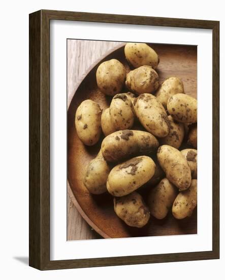 Potatoes on Wooden Platter-Eising Studio - Food Photo and Video-Framed Photographic Print