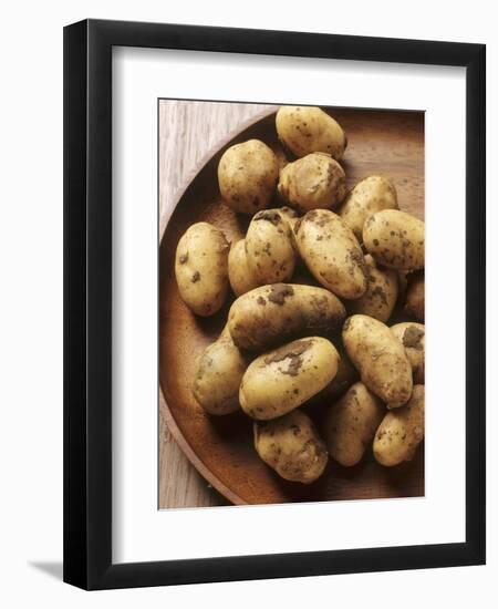 Potatoes on Wooden Platter-Eising Studio - Food Photo and Video-Framed Photographic Print