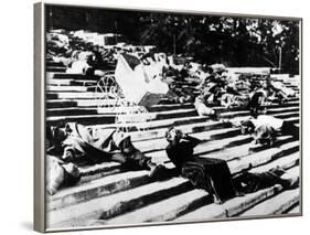 Potemkin, 1925, "Bronenosets Potyomkin" Directed by Sergei M. Eisenstein, Grigori Alexandrov-null-Framed Photographic Print