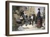 Potential Teacher Passing a Job Interview in the Office of a Rural School in the United States, Yea-null-Framed Giclee Print