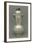 Potiche, Large Ceramic, Silver Plated Vase, Made for Roman Jeweler Roberto Angeletti-Francesco Colonna-Framed Giclee Print